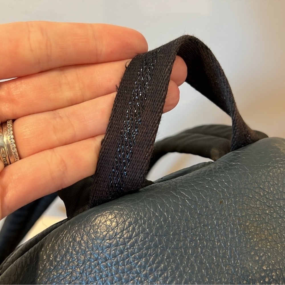 Coach Multicolor Logo Leather Backpack - Picture 4 of 9